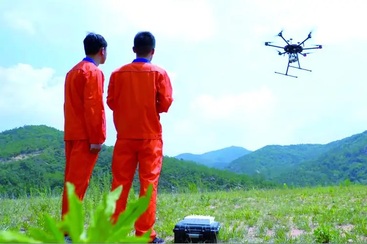 碑林无人机倾斜摄影巡检拍摄